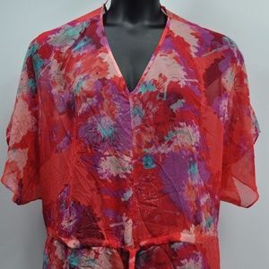 A.N.A Blouse Top Red Pink Purple Blue
